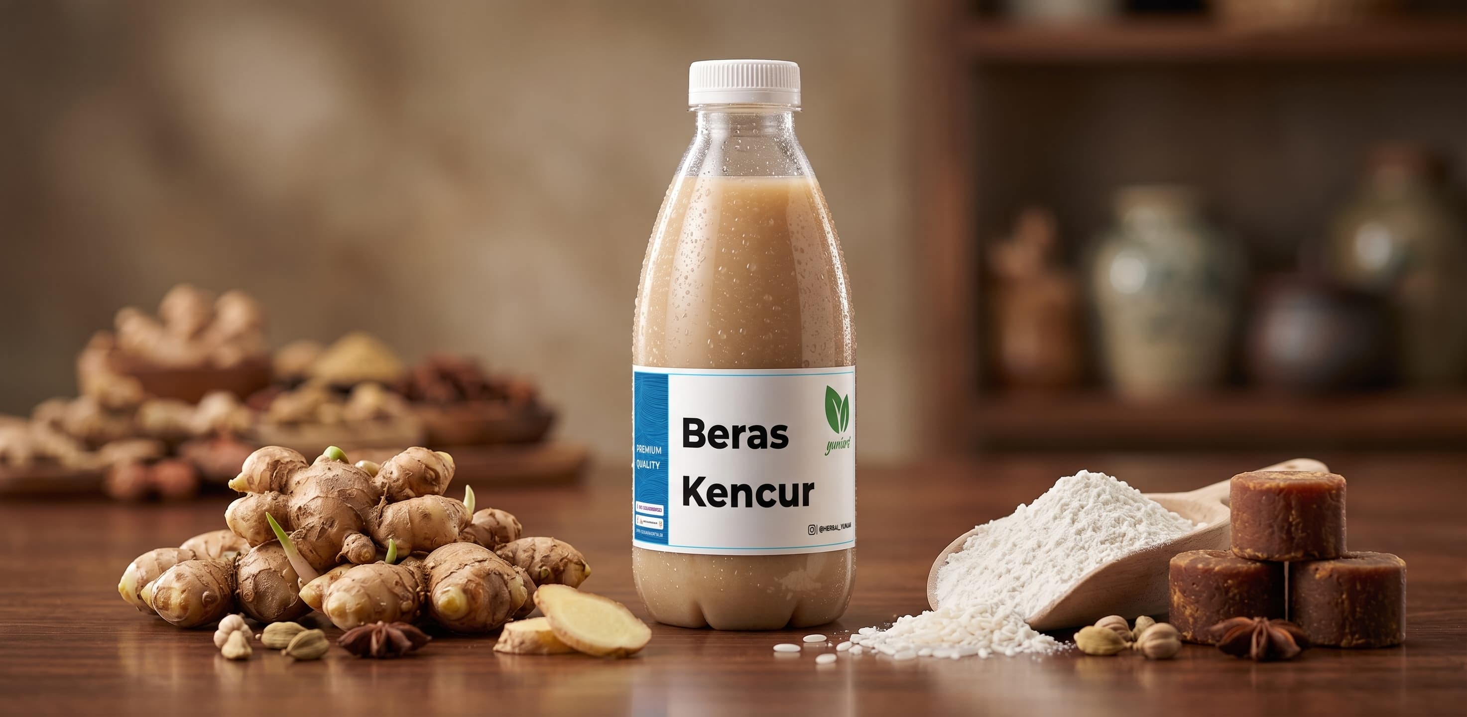 RTD Beras Kencur Segar