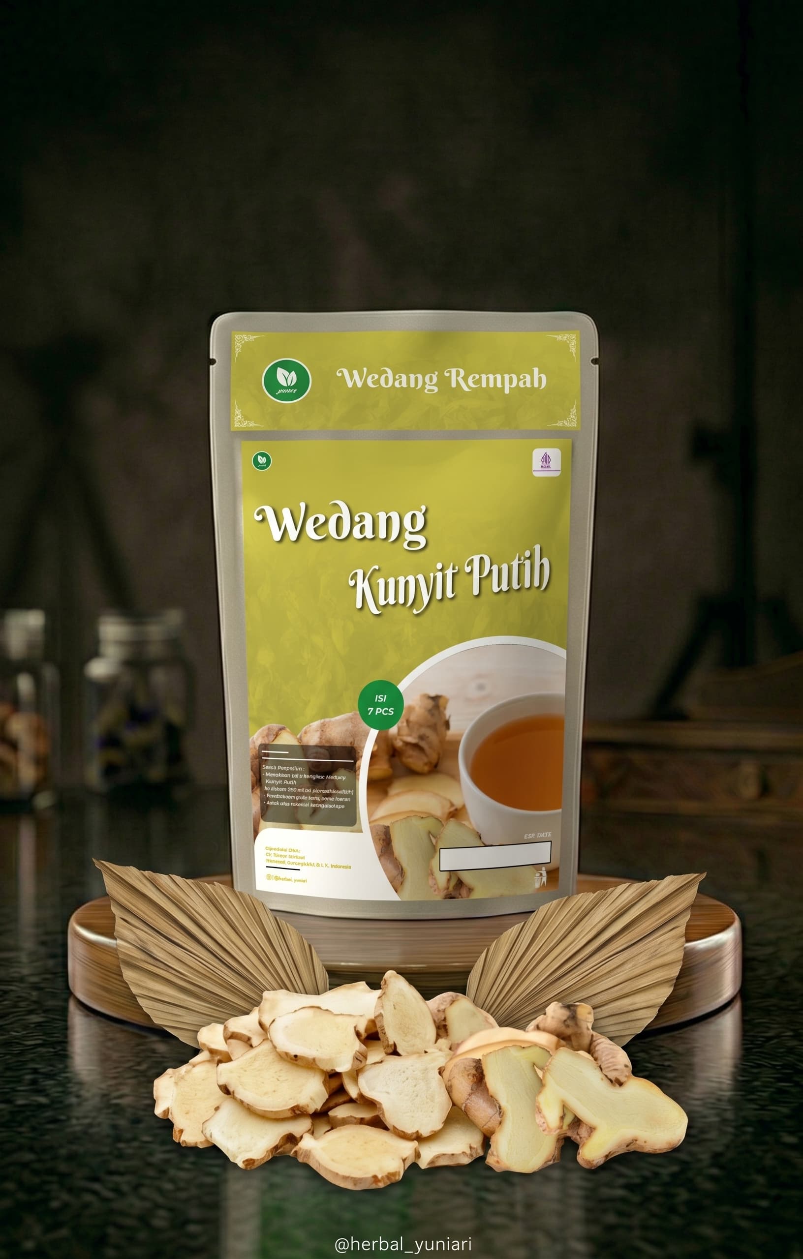 Wedang Kunir Putih